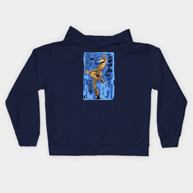 Jazz dance Kids Hoodie by Graficticia